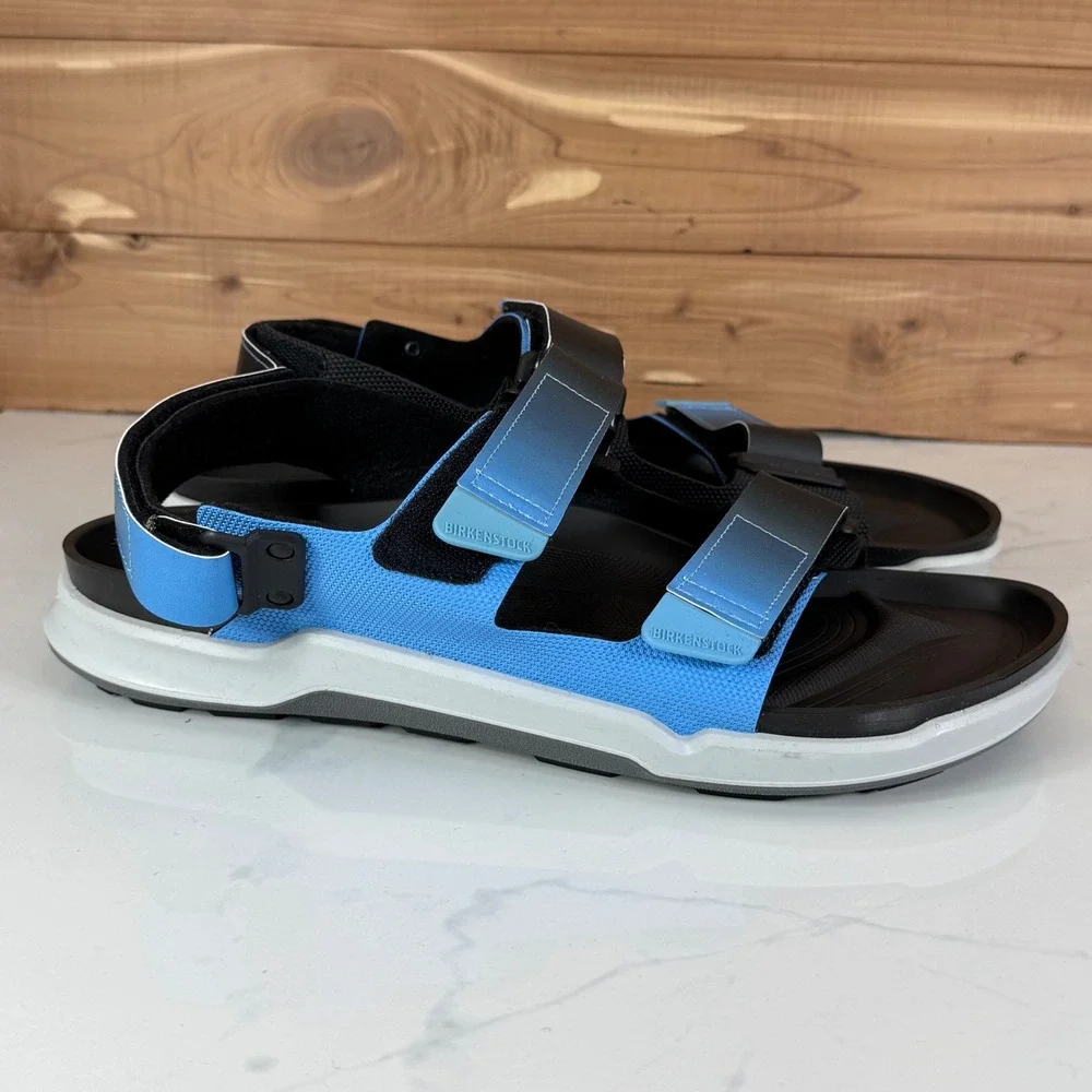 Birkenstock Tatacoa Outdoor Mens Size EU 46 US 13 Blue/Black Sandals Summer